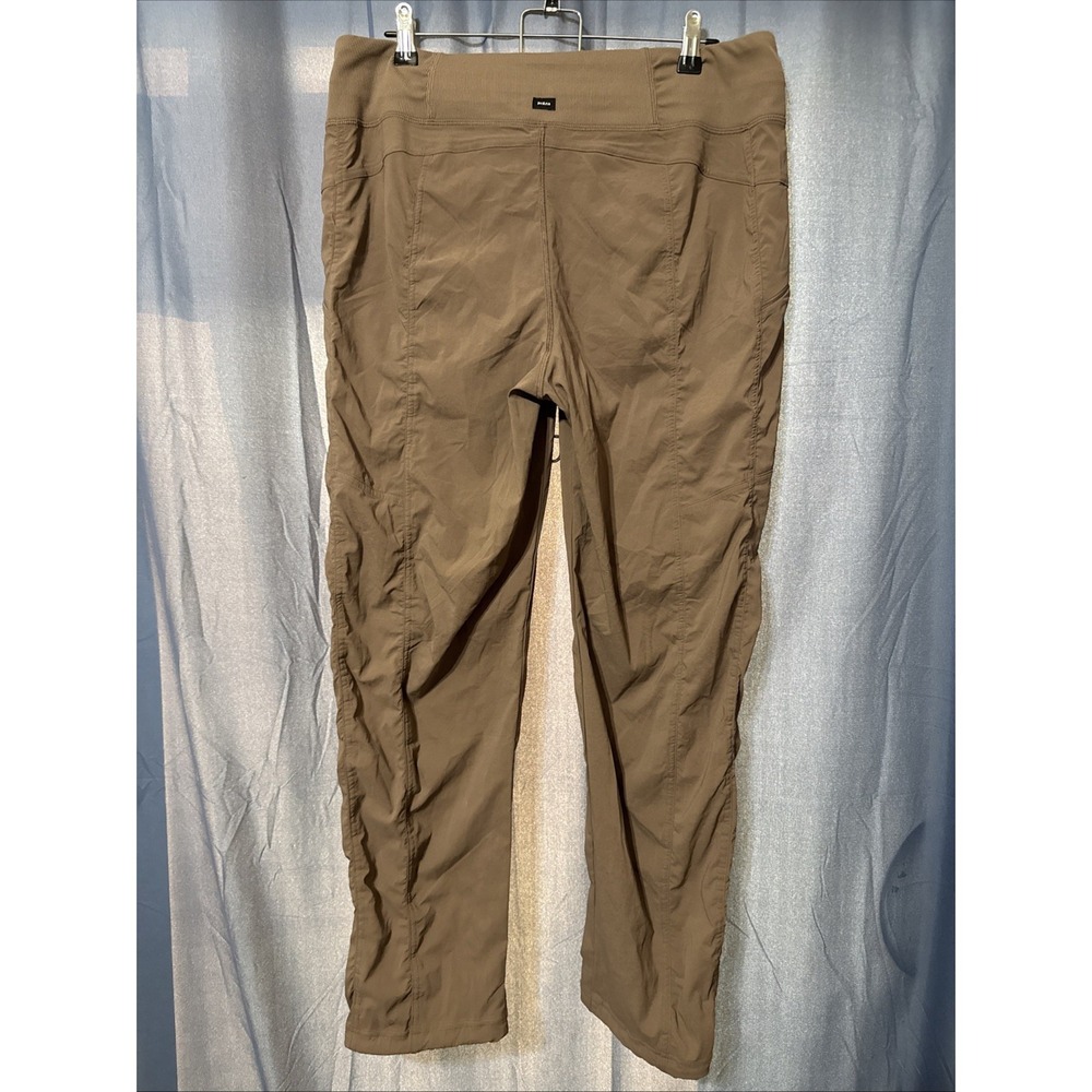 Prana Koen Pant Brown Carob 1973521 Women L  SH NWT - Picture 2 of 15